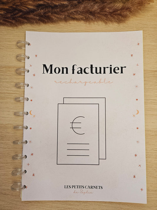 Carnet autocopiant A4 rechargeable et personnalisable