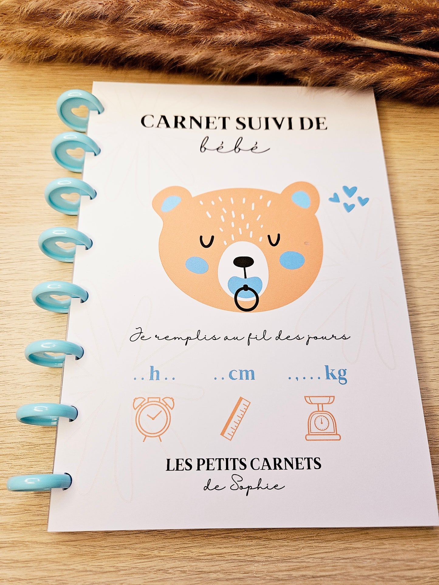 Carnet Suivi Bébé : suivre les 100 premiers jours de bébé