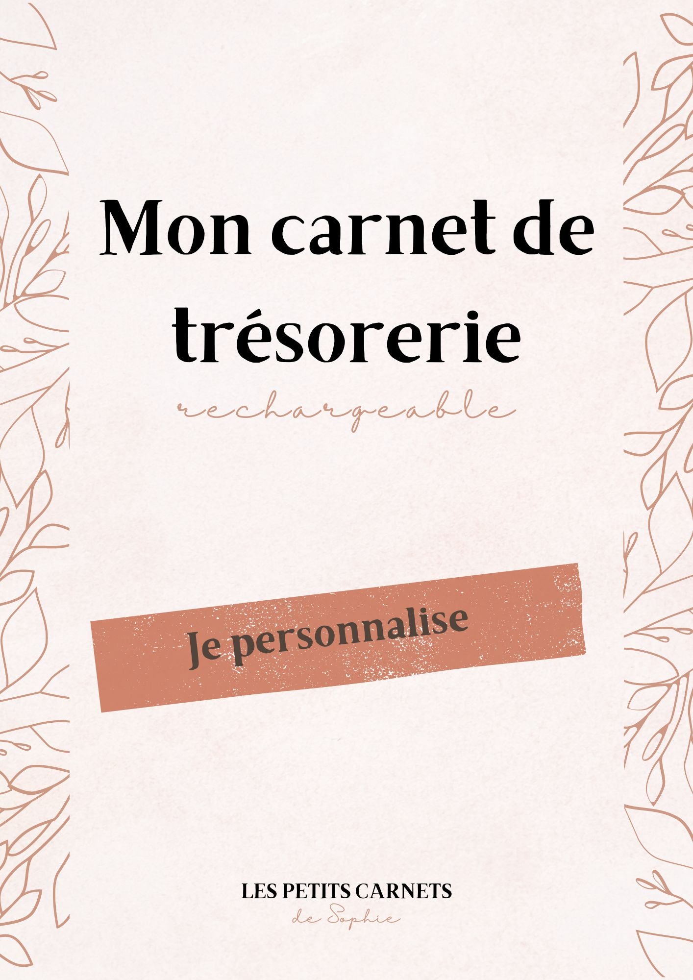 Carnet de Trésorerie rechargeable : pour faciliter votre gestion