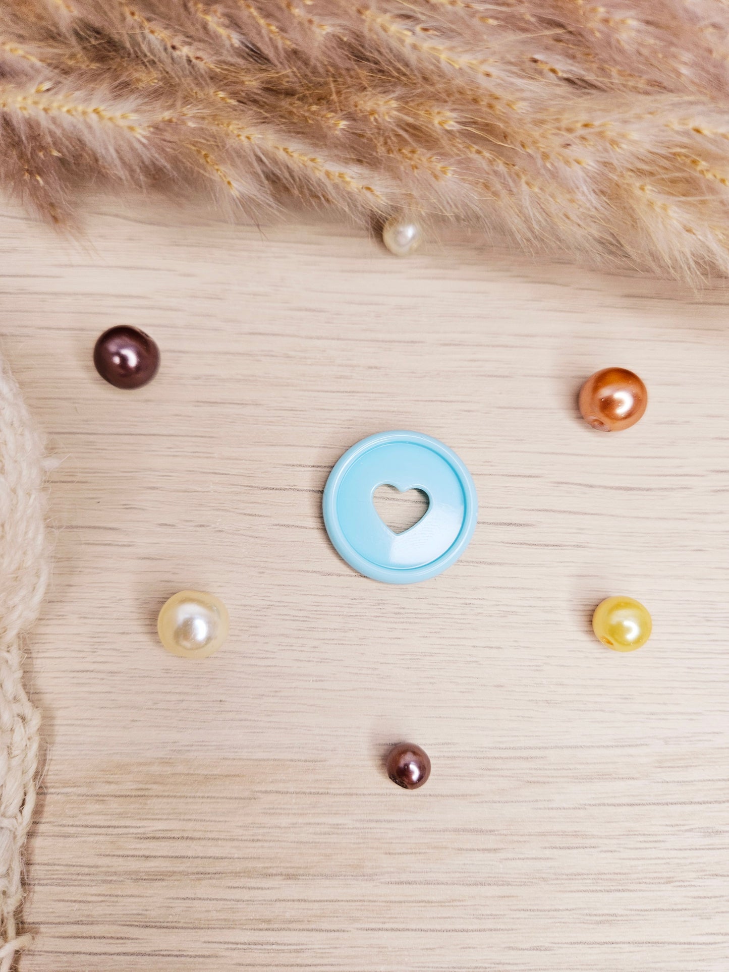 Anneaux Disques de Reliure 23mm Coeur
