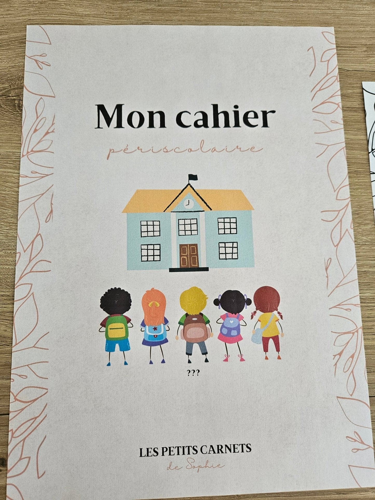Personnalisation de carnet rechargeable en format A4 ou A5