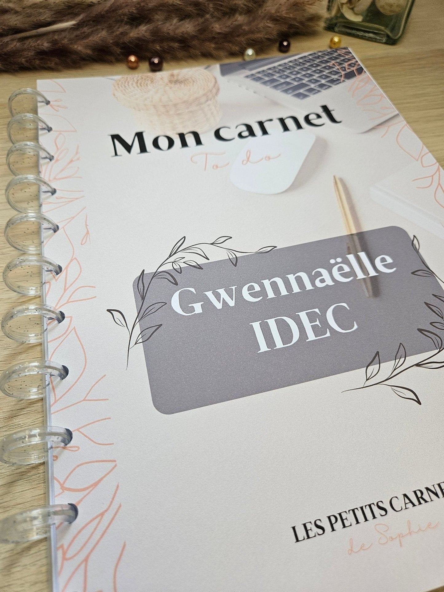 Carnet personnalisable sur mesure et rechargeable