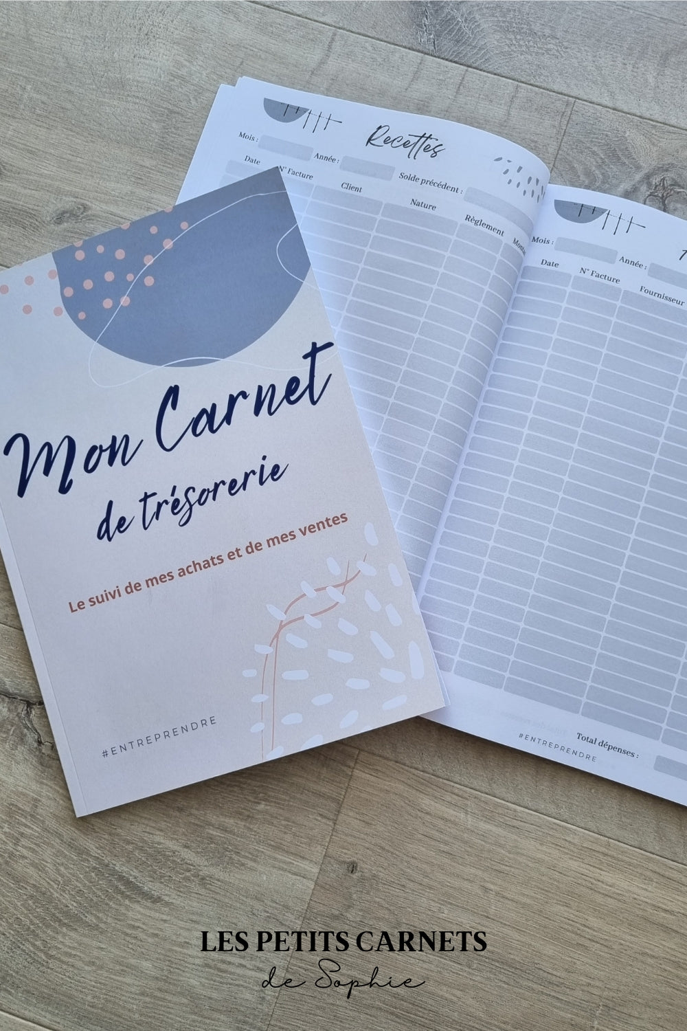 Carnet de Trésorerie : Gère efficacement les finances de ton entreprise