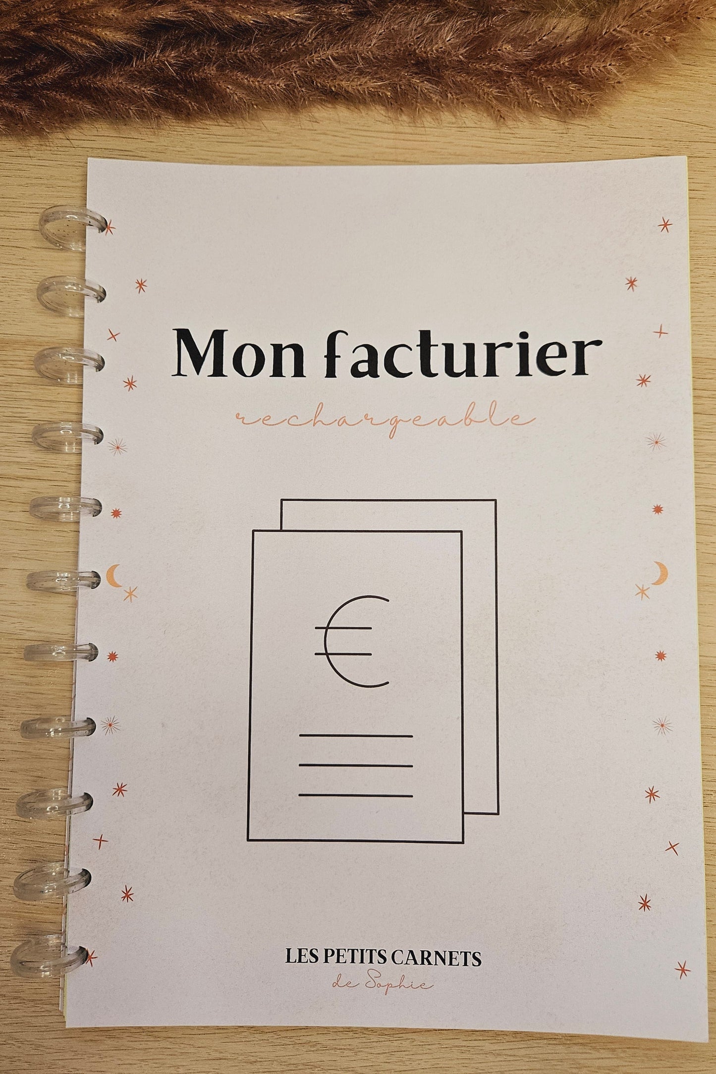 Facturier autocopiant personnalisable - Harmonie Céleste