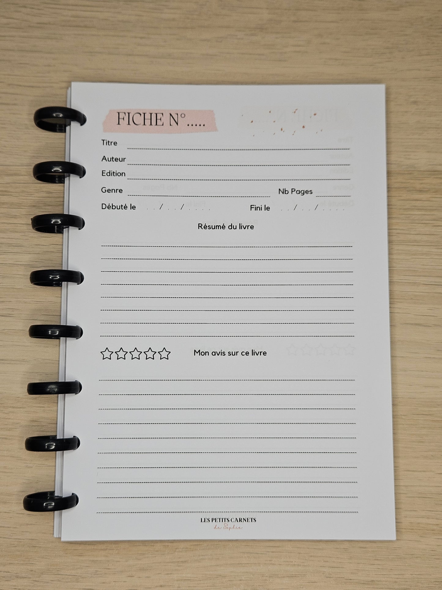 Carnet de Lecture rechargeable : L'indispensable des passionnées de livres