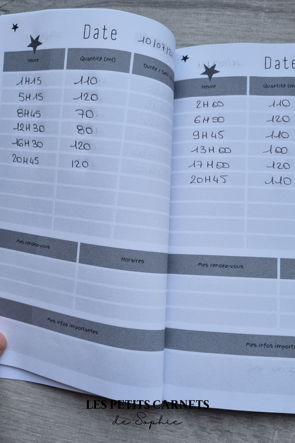 Carnet de Suivi Bébé : Journal Complet pour Allaitement et Biberons