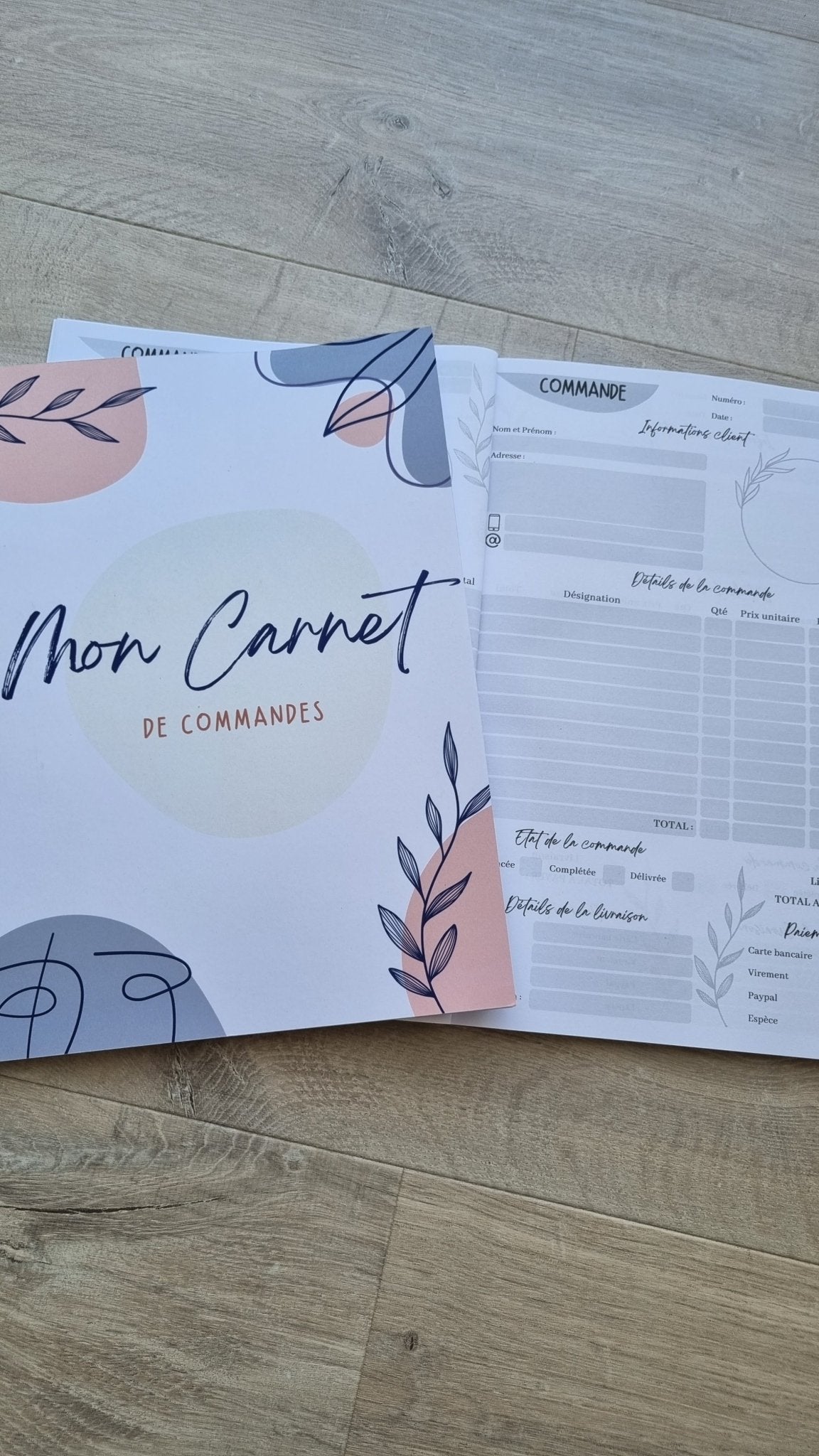 Carnets en déstockage