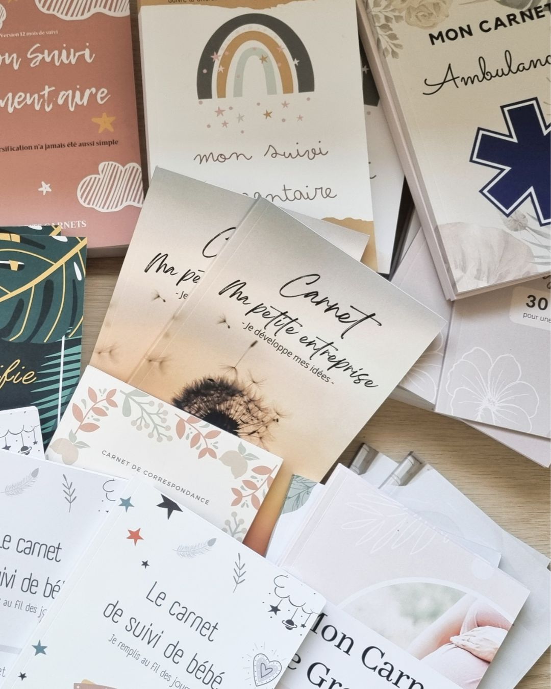 Carnets en déstockage
