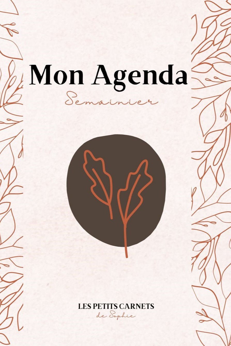 Agenda Semainier - Édition Demoiselle - Planifie ta semaine avec élégance