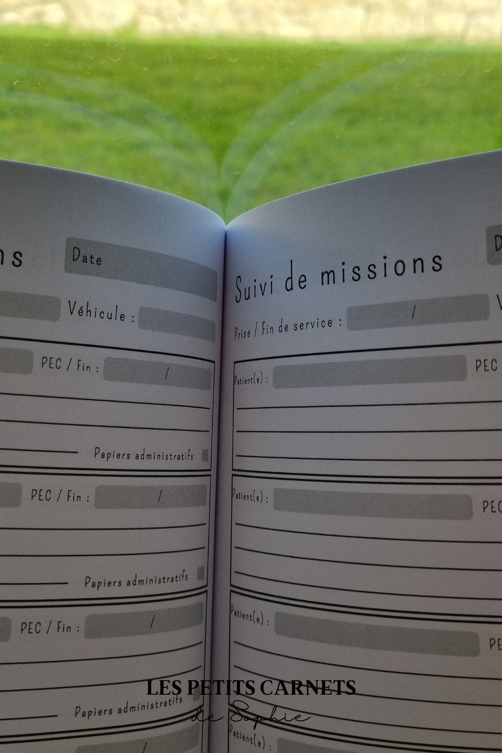 Mon carnet Ambulancière / Ambulancier