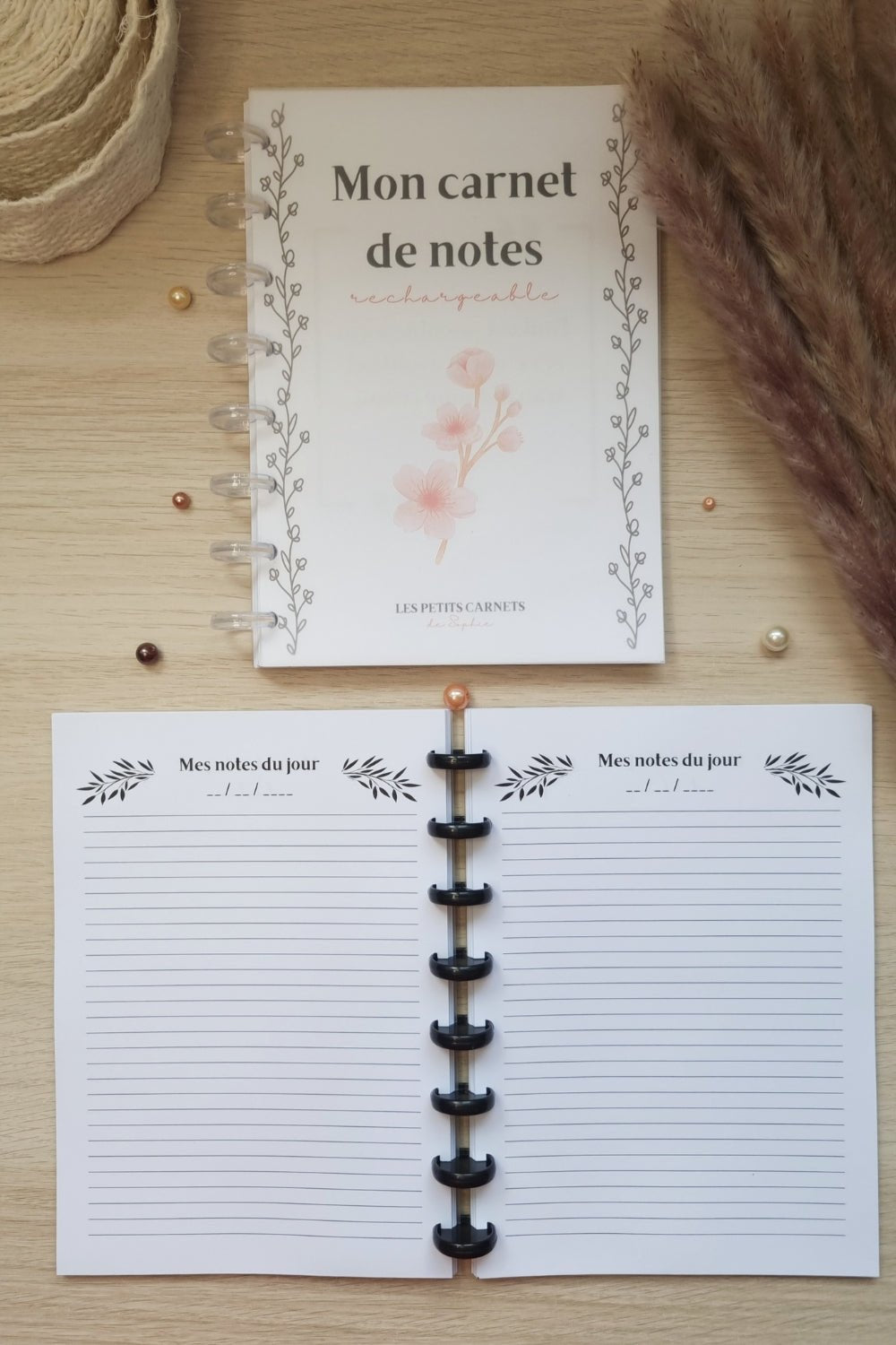 Mon carnet de notes rechargeable - Format A5