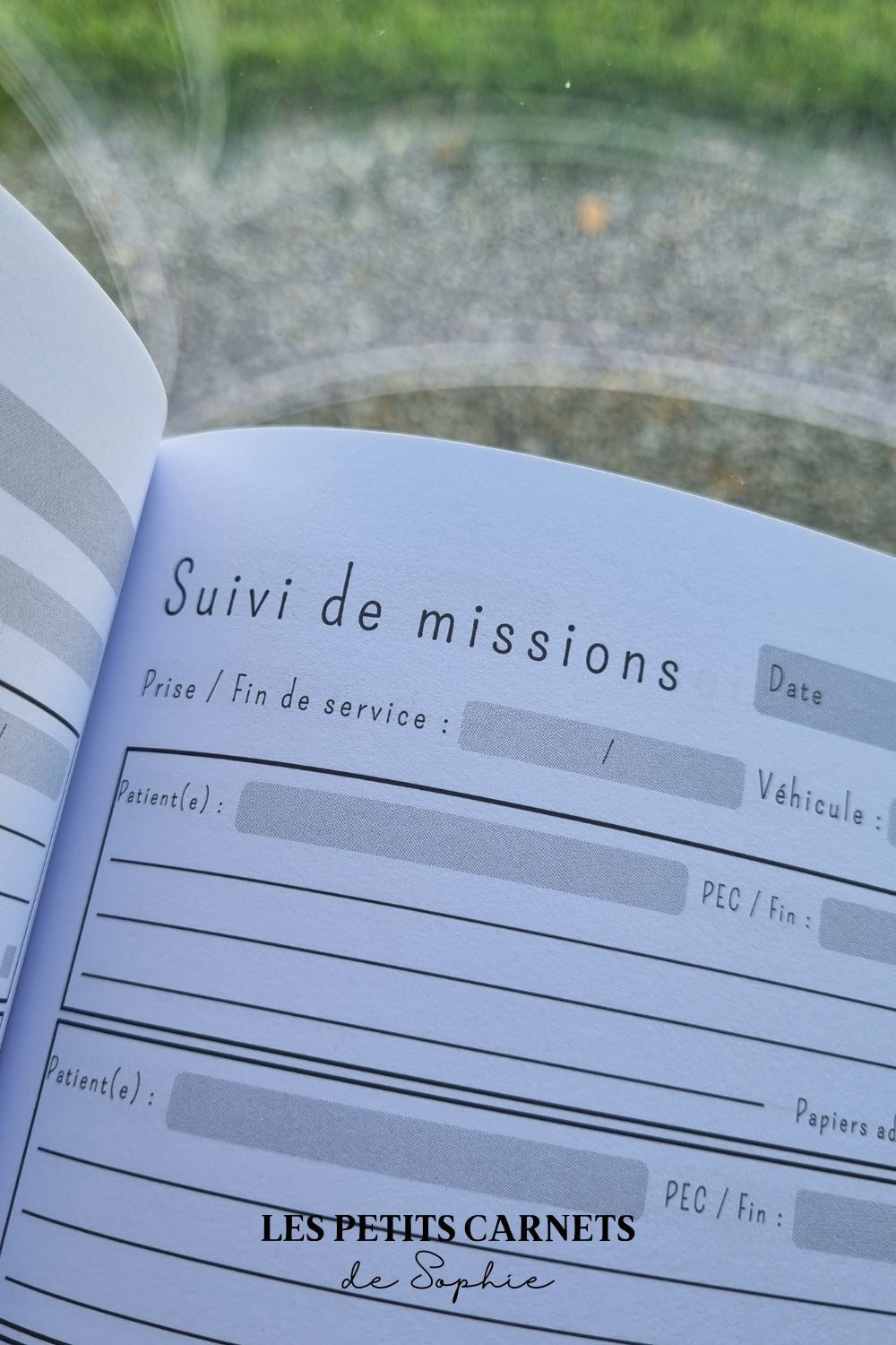 Mon carnet Ambulancière / Ambulancier