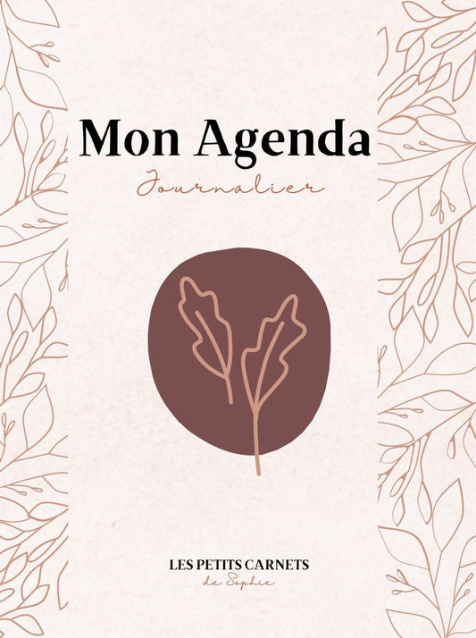 Agenda Journalier - Édition Demoiselle - Planifie ta journée avec élégance