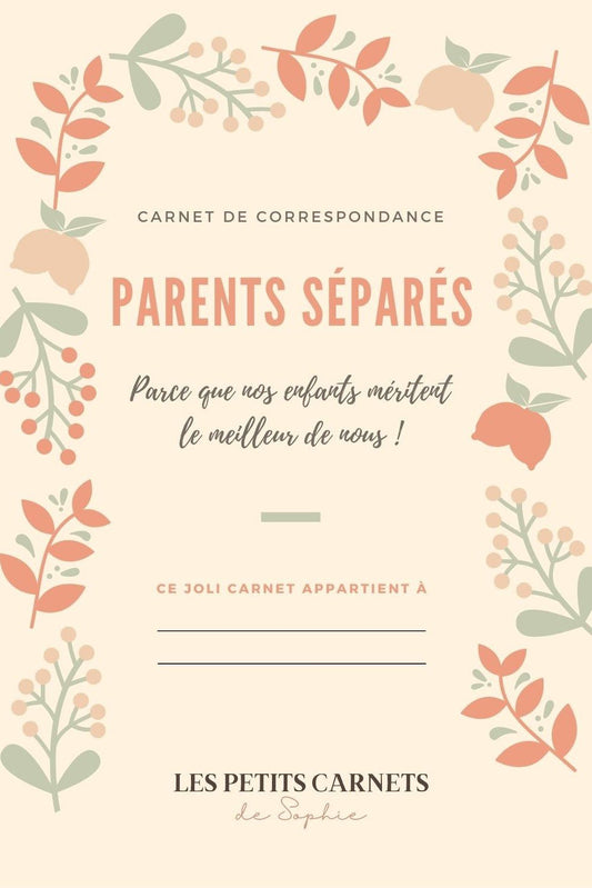 Carnet de correspondance pour parents séparés : facilitez votre communication